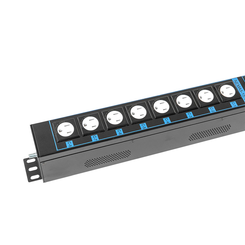 16-výstupní C13 C19 US Vertikální TCP/IP Sensor Breaker eco Smart Rack Pdu