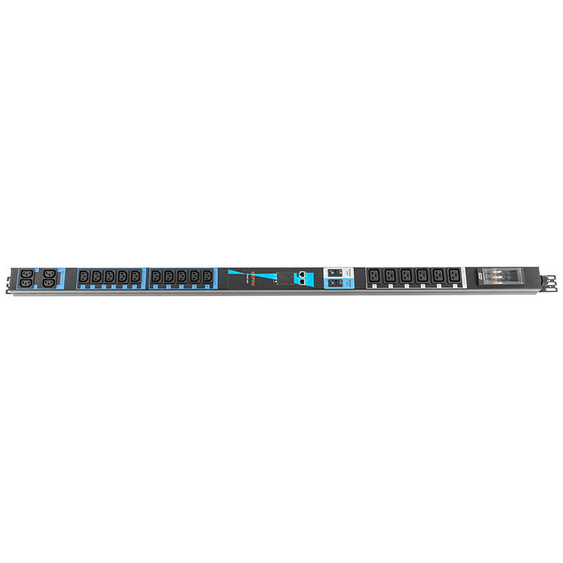 20-výstupní C13 C19 Vertikální TCP/IP senzor eco Smart Rack Pdu